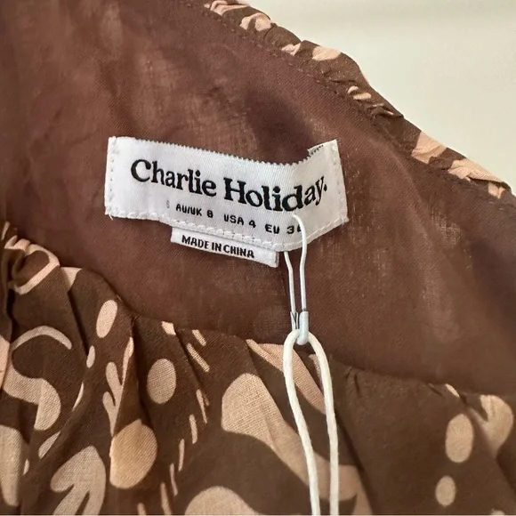 Charlie Holiday - One Shoulder Maxi - Size S NWT - Picture 8 of 10